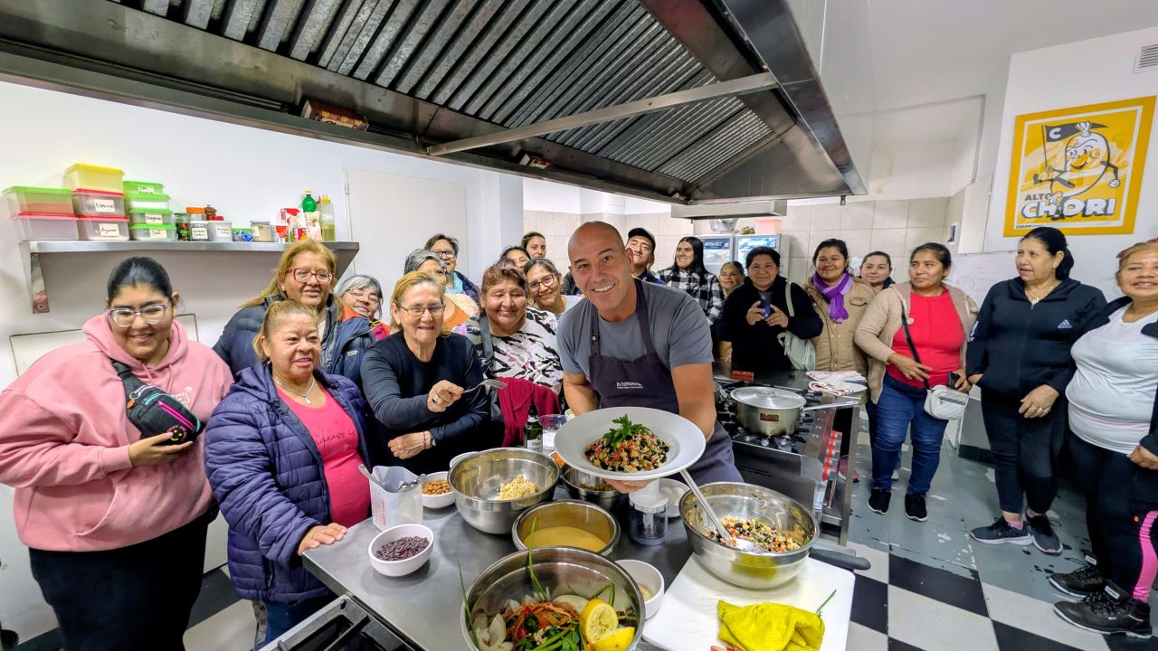 MasterClass junto a cocineras comunitarias: formación que transforma comunidades